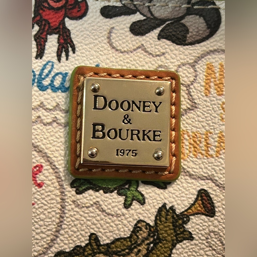 Disney x Dooney & Bourke Character Print Satchel | Leather Trim | Rare Print - Picture 14 of 16